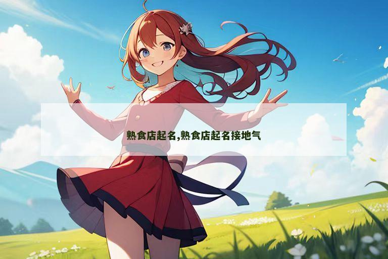 熟食店起名,熟食店起名接地气