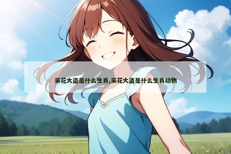 采花大盗是什么生肖,采花大盗是什么生肖动物